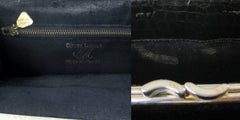 Vintage Morris Moskowitz Alligator Clutch / Chain Strap Handbag