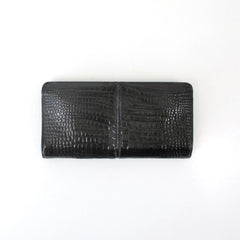 Vintage Morris Moskowitz Alligator Clutch / Chain Strap Handbag