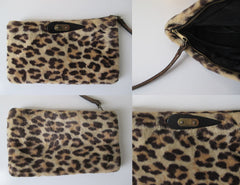 Vintage 50's 60's Leopard Pillbox Hat & Matching Handbag Clutch Purse Set New / Old Stock - Bombshell Bettys Vintage
