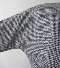 Vintage 50's Black White Check 3 Piece Peplum Suit / Skirt Jacket Set S - Bombshell Bettys Vintage