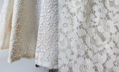 Vintage 50's White Lace Wedding Dress XS - Bombshell Bettys Vintage