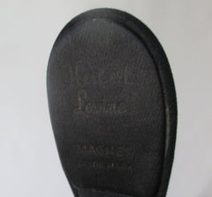 Vintage Red & Black Herbert Levine Marcasite Heel Springolators Shoes 6.5 - Bombshell Bettys Vintage