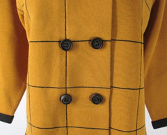 Vintage 60s Gia Ninno 3 Piece Wool Knit Set L - Bombshell Bettys Vintage