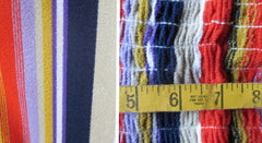 Vintage 70s Striped Terry Cloth Jumpsuit M - Bombshell Bettys Vintage