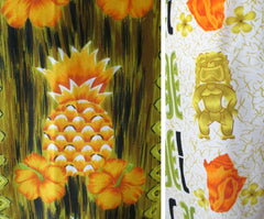 Vintage 70's Hawaiian Tiki Halter Dress S - Bombshell Bettys Vintage