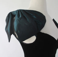 Vintage 80s Gunne Sax Off-The-Shoulder Full Skirt Party Dress XS - Bombshell Bettys Vintage