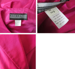 Vintage 80's Hot Pink Full Skirt Party Dress S - Bombshell Bettys Vintage