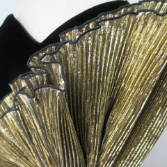 Vintage 80s Strapless Avant-garde Evening Gown / Party Dress L