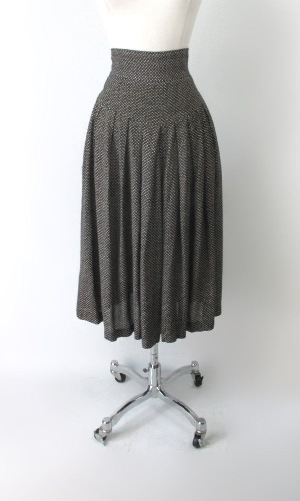 Vintage 80s Culotte Gaucho Cropped Palazzo Pants M
