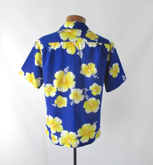 Mens Vintage 80s Hilo Hattie Hawaiian Shirt M - Bombshell Bettys Vintage