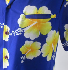 Mens Vintage 80s Hilo Hattie Hawaiian Shirt M - Bombshell Bettys Vintage