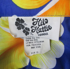 Mens Vintage 80s Hilo Hattie Hawaiian Shirt L - Bombshell Bettys Vintage