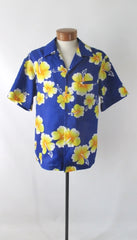 Mens Vintage 80s Hilo Hattie Hawaiian Shirt L - Bombshell Bettys Vintage