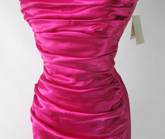 Vintage 90s Jessica McClintock Gunne Sax Pink Party Dress Gown NWT S - Bombshell Bettys Vintage