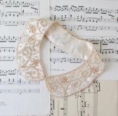 Vintage Pearl Beaded Collar Choker - Bombshell Bettys Vintage