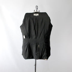 Vintage 90s Valentino Miss V Tartan Plaid Blazer / Jacket 38 M