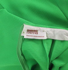 Vintage 60s Lime Green Midi Skirt Montgomery Wards XS