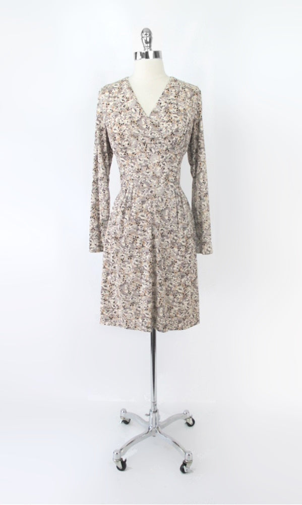 vintage 70s midi casual day dress gallery