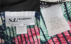 vintage 80s full skirt tea garden dress Ashley cottagecore  dress tags