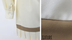 Vintage 60s Pleated Hem Mini Party Dress S