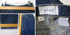 Vintage 80s Calvin Klein Classic High Waist Jeans XS