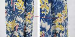 Vintage Early 50s Rayon Hawaiian Holo Muu Dress XS