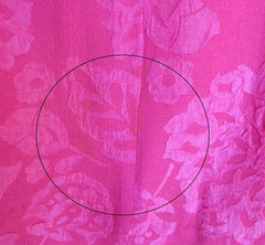 Vintage 50's 60's Pink Floral Matelassé Sheath Party Dress S - Bombshell Bettys Vintage