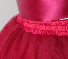 Vintage 50's Look Full Sheer TuTu Skirt Tulle Party Dress • One Size - Bombshell Bettys Vintage