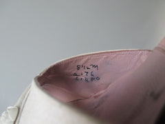 Vintage 50's White Wedding Rosette Springolator Heels Shoes 8 / 8.5 M - Bombshell Bettys Vintage