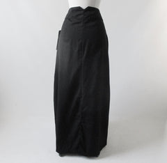 Vintage Style Scully Retro Black Western Long Pearl Snap Skirt XS - Bombshell Bettys Vintage