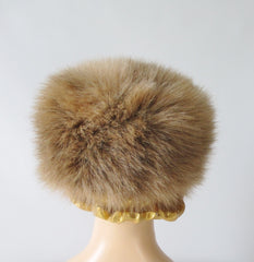 Vintage 70's / 80's Faux Fur Cossack Hat - Bombshell Bettys Vintage