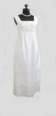 Vintage 60's White MOD Convertible Maxi To Mini Wedding Dress Set XS S - Bombshell Bettys Vintage