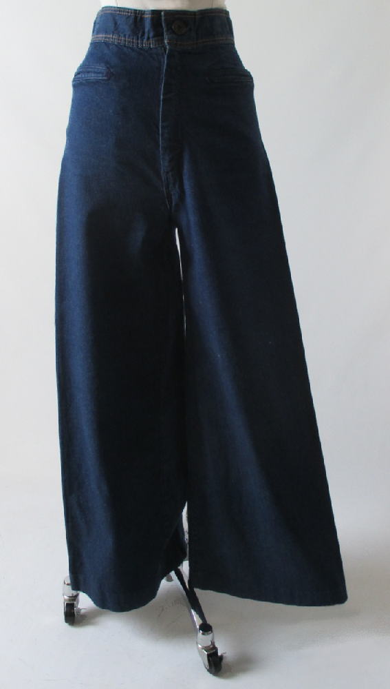 Women's Mopping Wide-Leg Jeans High Waist Vintage Street Style Jean  Trousers Vintage Baggy Wide Oversize Denim Pants