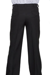 Men's Scully Black Pearl Snap Western Pants Trousers 44 - Bombshell Bettys Vintage