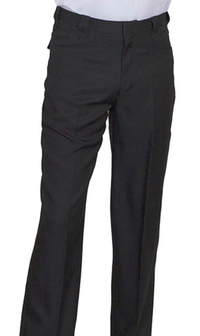 Men's Scully Black Pearl Snap Western Pants Trousers 44