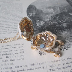 Princess Pumpkin Carriage Charm Locket Necklace - Bombshell Bettys Vintage