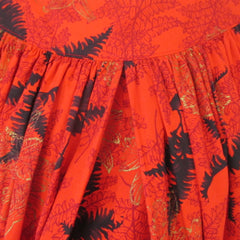 Vintage 50s Hawaiian Muumuu Lounging Dress L