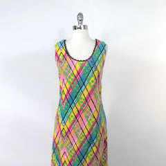 Vintage 60s The Lilly Pulitzer Velour Maxi Dress M