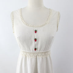 vintage off white cream strawberry lace maxi wedding dress matching bolero set bombshell bettys vintage bodice