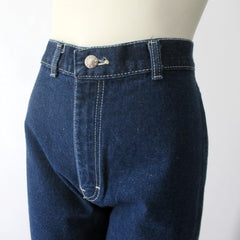 Vintage 80s Brittania High Waist Blue Jeans 12