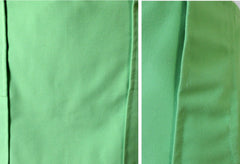 Vintage 60's Lime Green MOD A Line Mini Skirt M - Bombshell Bettys Vintage